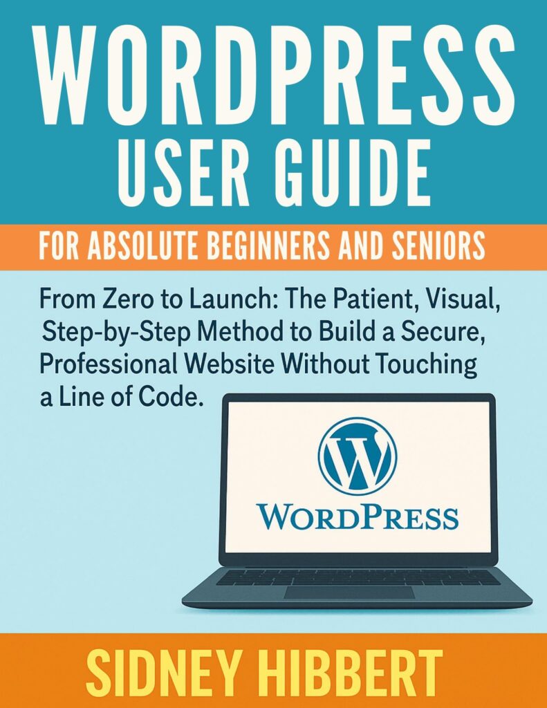 WordPress User Guide For Absolute Beginners and Seniors